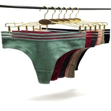 6 x Womens Sheer Spandex / Cotton Briefs - Assorted Colours Underwear Undies