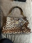 PLINIO VISONA Italy Wende Designer Leder Schultertasche Beuteltasche Handtasche