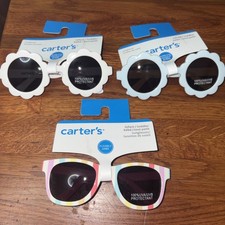 Lot of 3 Carter's Infant Toddler 100 UVA / UVB Sunglasses
