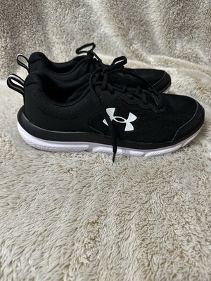 Under Armour Charged Assert 10 Sneakers Comfort Deluxe System Black Women s 8.5D