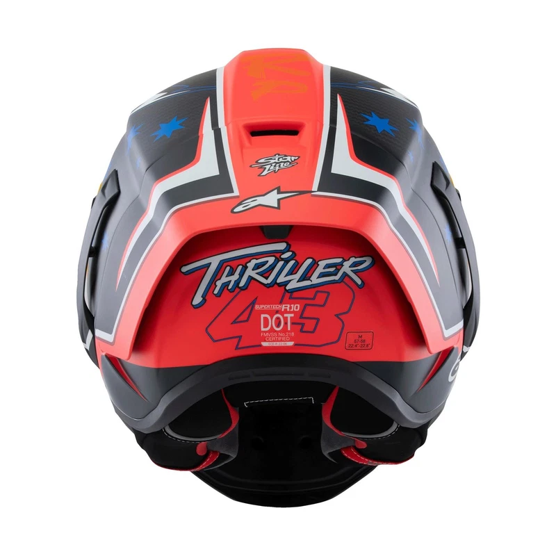 Alpinestars Supertech R10 Miller Carbon Matt Red, photo 4 of 12