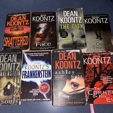 Dean Koontz Paperback Lot of 8 Various Titles Frankenstein 1 And 2 See Pictures