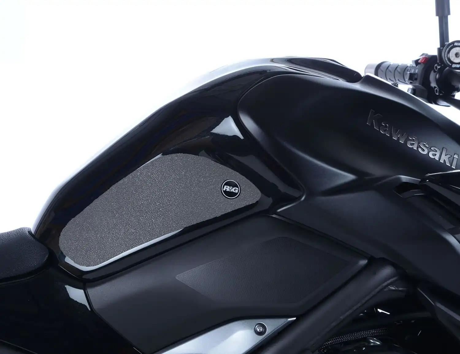 R&G Tank Traction Grips Clear (2-Grip Kit) Kawasaki ZH2 2020 - 2024