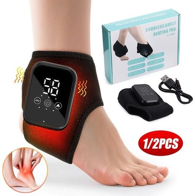 Fußmassagegerät, 3in1 Fuß Revive Massagegerät, kabellos & tragbar Knöchelbandage