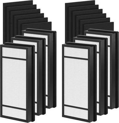 6 Packs HRF-H1 HRF-H2 Replacement Filter H Compatible with HPA050 HPA150 HPA060