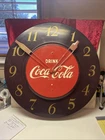 VTG November 1951 Coca-Cola Metal Wall Clock 18inches (Works)