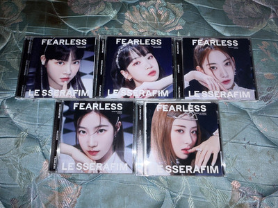 le sserafim fearless album japan 1st single all members unsealed no inclusions