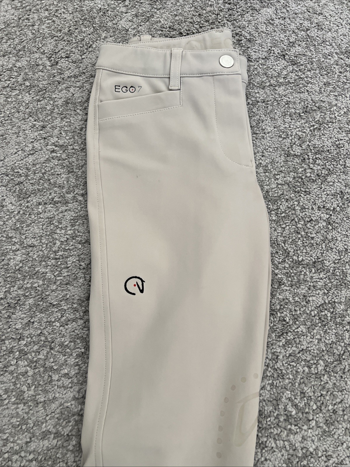 EGO 7 Premium Italian Women’s tan breeches size IT38/EU 34
