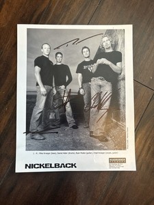 Nickelback Autograph | eBay