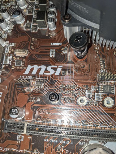 Ryzen 5, MSI A320M PRO-M2 V2, 16gb ram, upgraded pci Ethernet - Photo 3/7