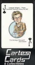 Leonardo DiCaprio 2006 Hero Decks Hooray for Hollywood Playing Cards #JC