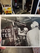 Official NASA Black Letter Photo Friendship 7 John Glenn Ingress Mercury.