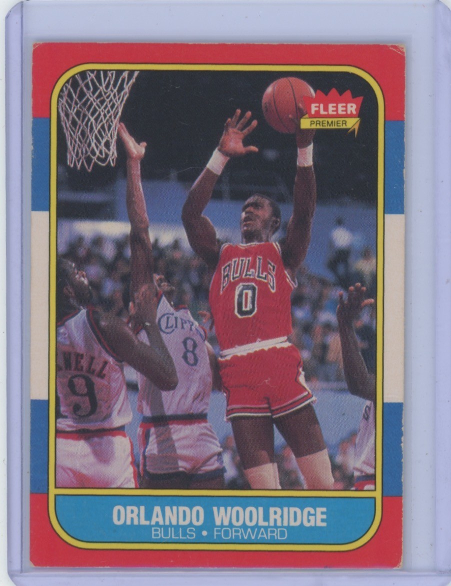 1986-87 Fleer Orlando Woolridge #130 Chicago Bulls