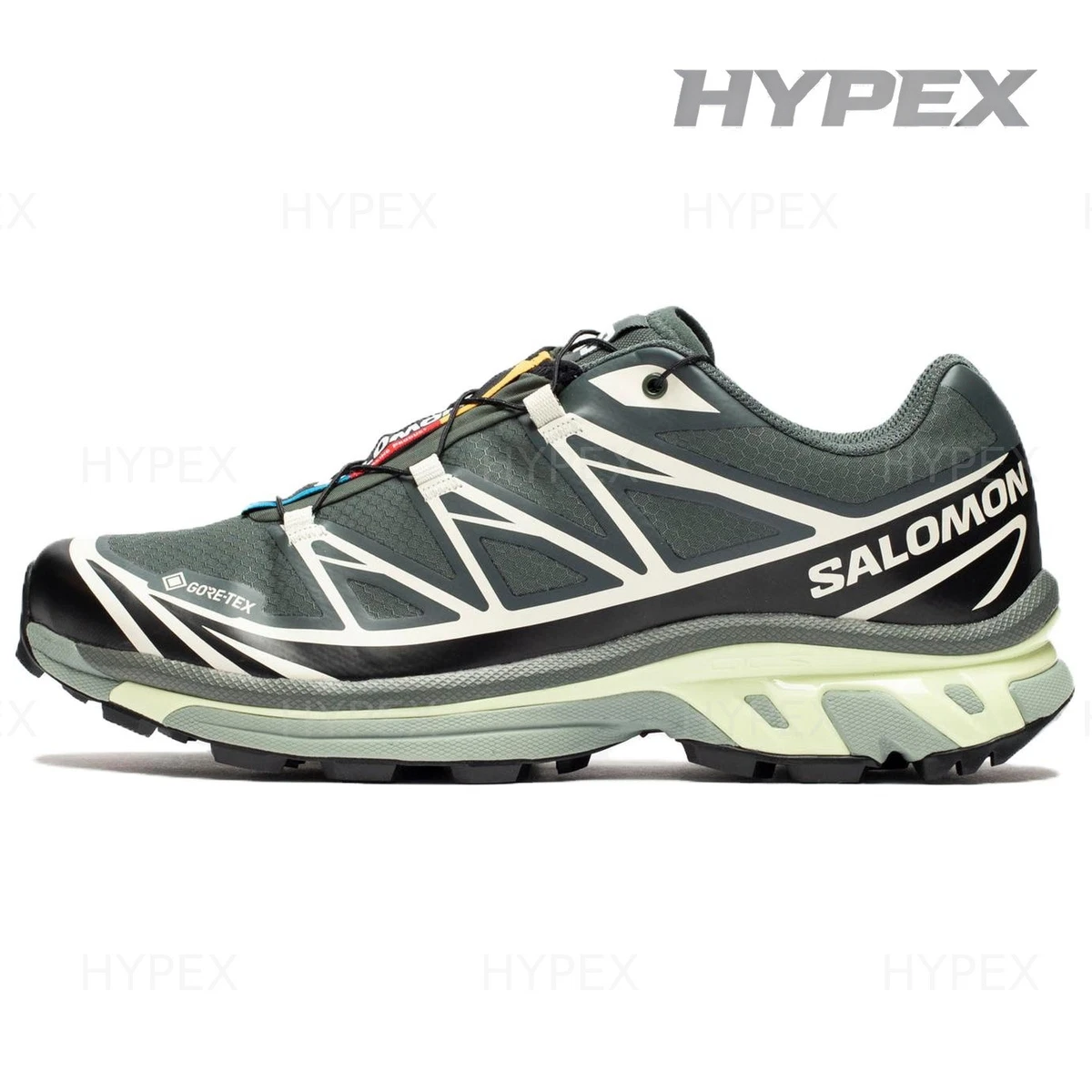 Salomon XT-6 GORE-TEX Urban Chic Lime Cream for sale | eBay