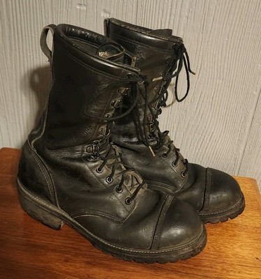 WEINBRENNER USA 10'' Wildland Fire Fighting Logger Boots Men's US 11 M