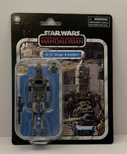 Star Wars Mandalorian IG-12 Grogu and Anzellan The Vintage Collection Kenner