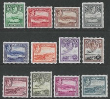 ANTIGUA SG98/109 1938 KGVI Set of 12, Mint UMM, c.&pound;130