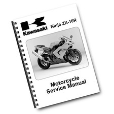 Used 2004-2005 Kawasaki ZX1000C NINJA ZX-10R Service Manual