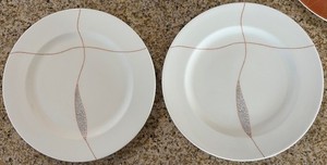 Calvin Klein Nomad Salad Plate EUC