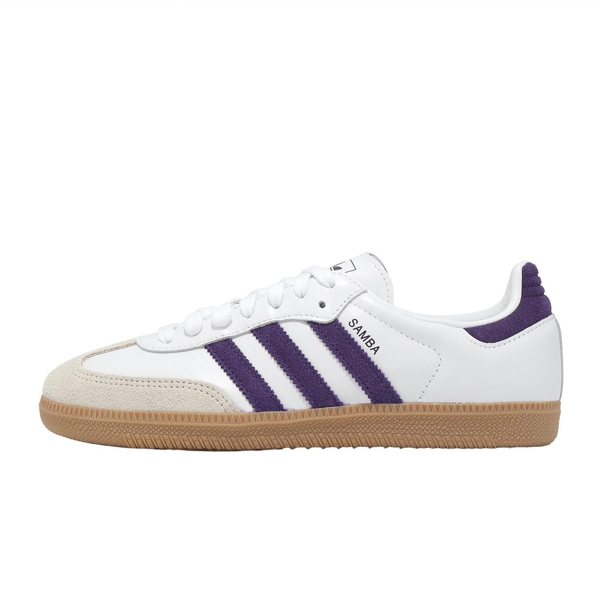 未使用adidas Samba OG ID0477　パープル/ホワイト　23.5 Size 7 - adidas Samba OG White Aurora Plum Gum W for sale online