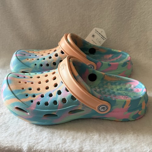Joybees Schuhe Größe 6 Damen Mehrfarbig Clogs Slipper Neu - Bild 5 von 11