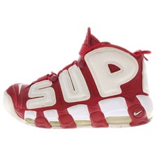 Nike Supreme x Air More Uptempo Red for Sale | Authenticity 
