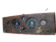 Vintage Jaguar Mk1 Xk150 Wood Dashboard Instrument Panel Gauges Cluster Dash