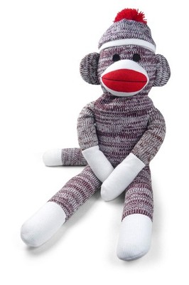Pennington Bear Company The Original Sock Monkey Hand-Knit Plush 40'' inch