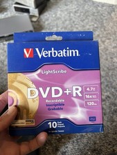 Verbatim Light Scribe DVD+R supporti vuoti 10 pz - incisione laser stampa diretta su disco