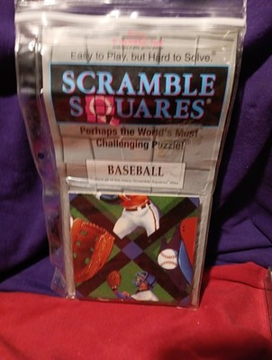 Scramble Squares Baseball Puzzle Game 1994 b dazzle Complete Fast Shipping 