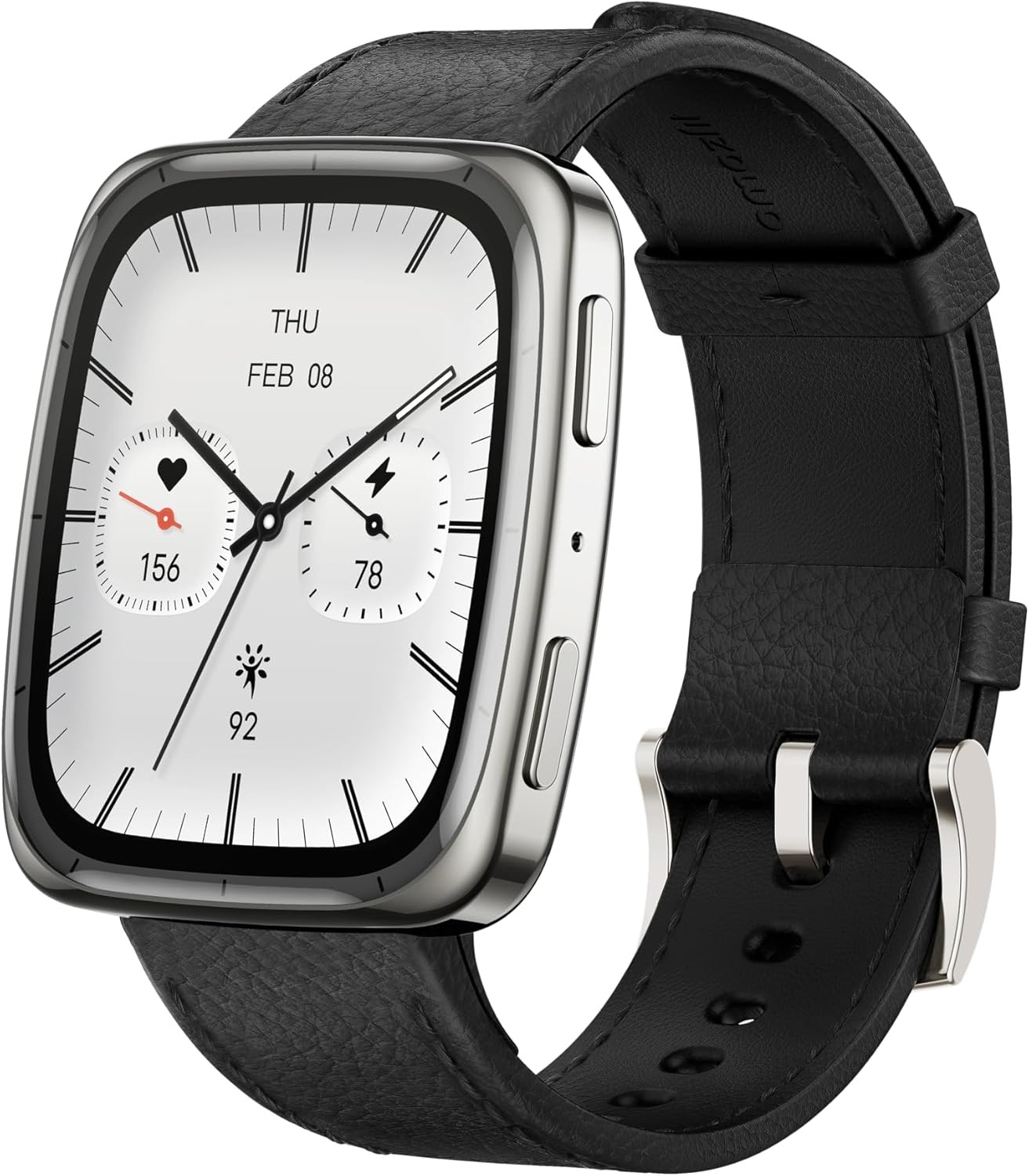 Amazfit Argento Active 2 Nfc Gps 43Mm Amoled Con Due Cinturini Bluetooth Spo2 Cardiofrequenzimetro - Immagine 7