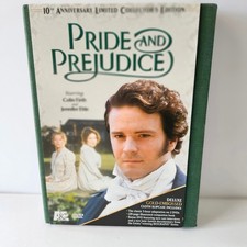 Pride and Prejudice 10th Anniversary Limited Collectors Edition DVD SET  Book