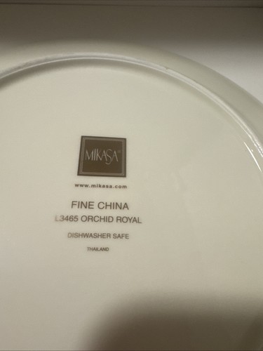 Orchid Royal China Dessert /Salad Plate - Picture 7 of 7