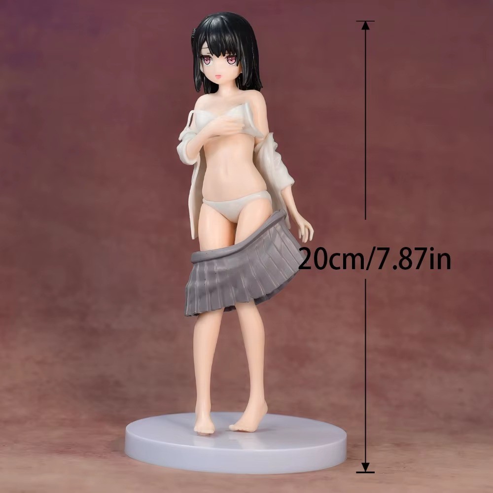 20cm Shizuku PVC Anime Figure Sexy Girl Adult Collectible No Box
