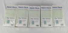 Choice 50 Books Guest Check 1 Part Green Paper 50 Check Each 2500 Total 