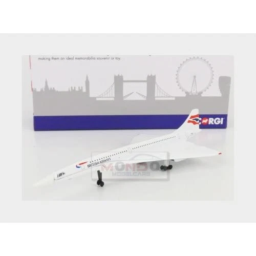 1:330 CORGI Aerospatiale Concorde Airplane 1969 White GS84008 - Immagine 2 di 2