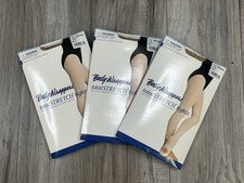 3 Pack BODY WRAPPERS Total STRETCH Convertible Foot Dance Tights Jazzy TAN M/L