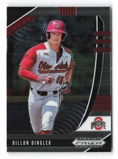 2020 Panini Prizm Draft Picks Dillon Dingler #PDP38 Ohio State Buckeyes