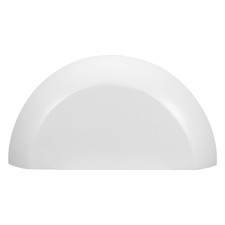  Semi Circle Floating Shelf - Wooden Wall Shelf Half Round - 8.7x4.3x1.2" Wall