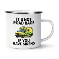 Gift Base Sirens Ambulance Enamel Becher Tasse Lustig SanitäTer