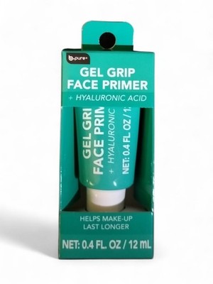b·pure Gel Grip Face Primer with Hyaluronic Acid Gel 0.4 fl oz Pack of 2