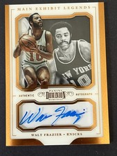 Panini 2017-18 Dominion Main Exhibit Legends Auto ML-WFZ Walt Frazier /25