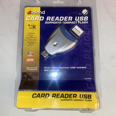 NEW Inland CF Compact Flash Card Reader/Writer USB