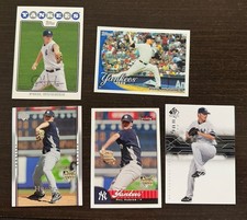 Phil Hughes Baseball Card Lot Including Two Rookie Cards - New York Yankees