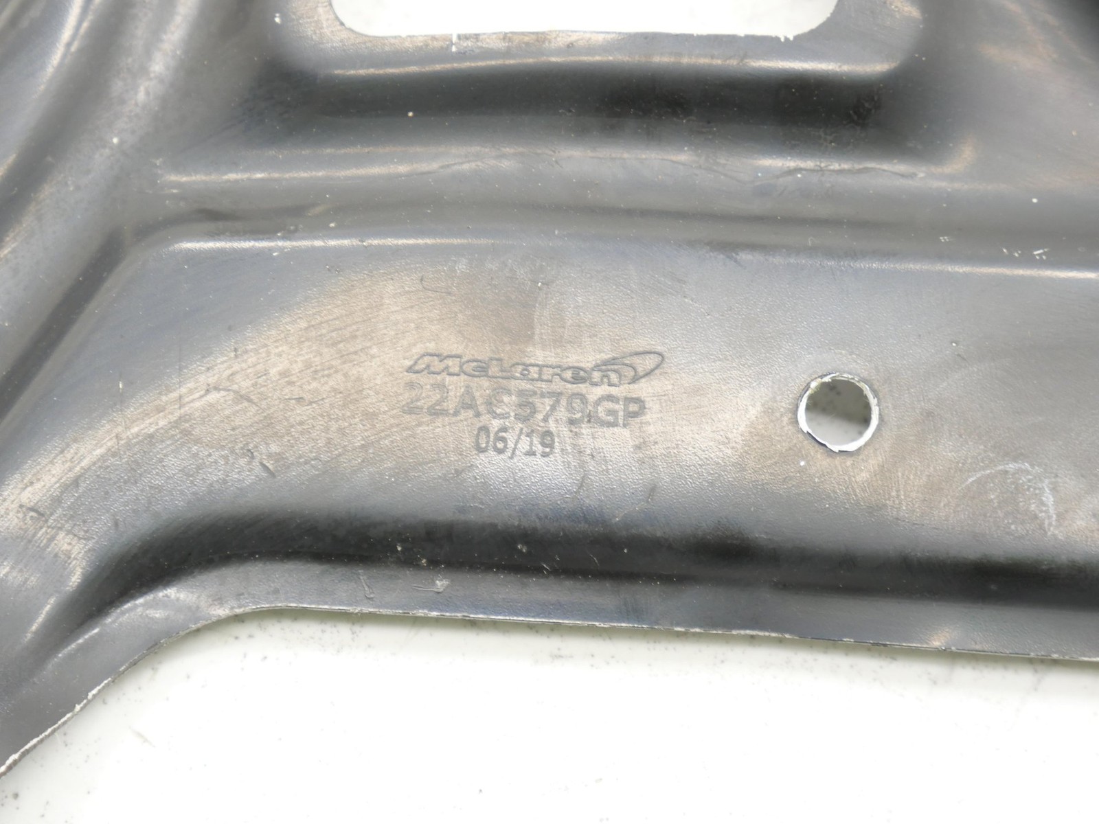 Used Rear Right Passenger Quarter Radiator Bracket 2020-2023 Mclaren GT OEM