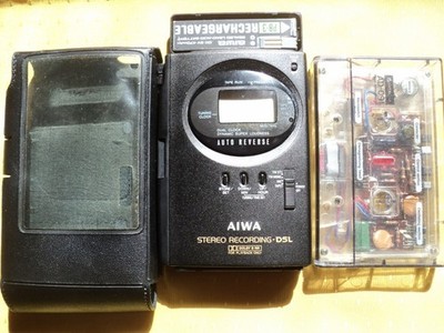 AIWA HS-J303 MIT PLL TUNER - *** AUTOREVERSE RECORDER *** WALKMAN + AIWA CASE