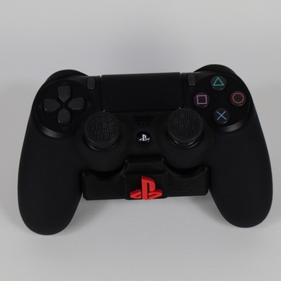 3D Printed - Wall Mount Holder for Playstation Controllers - Black & Red