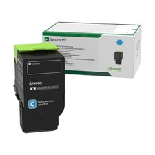 Lexmark 78C10C0 Toner Cartridge Cyan High Yield 1500 Pages Genuine New