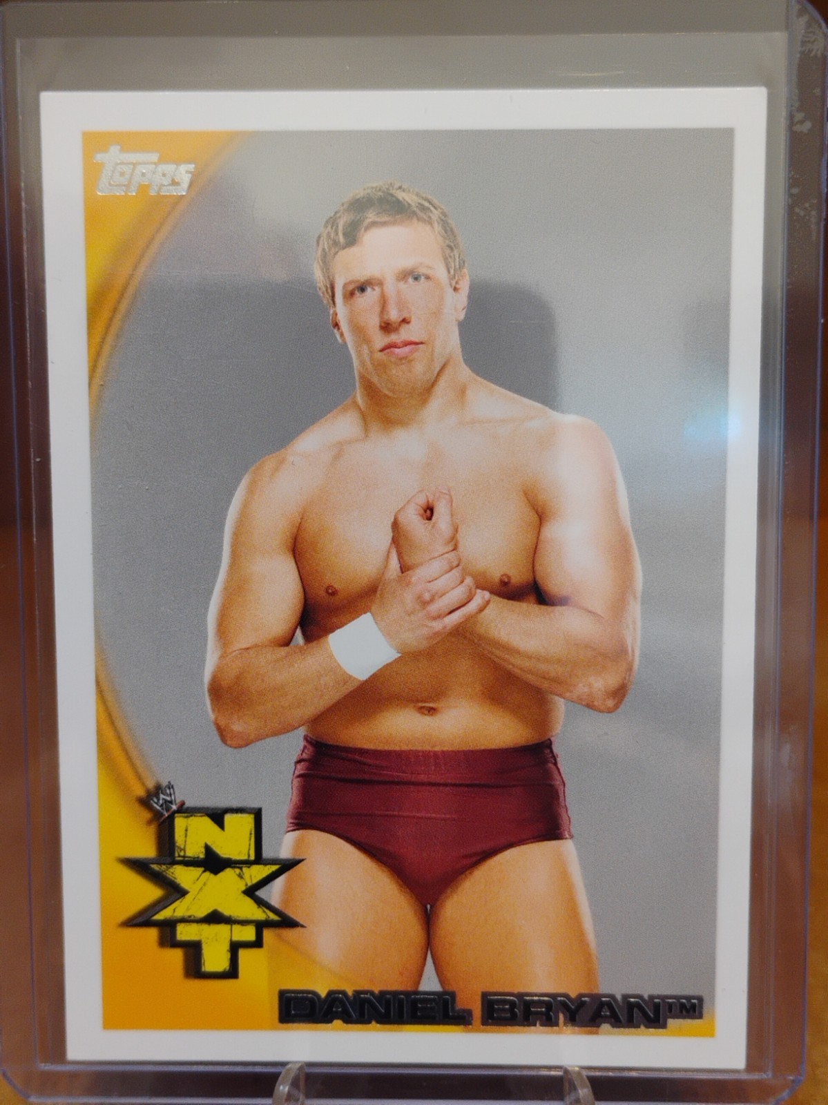 2010 Topps WWE Daniel Bryan NXT Rookie Card #68 