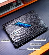 Black Crocodile Vinyl Laptop Sticker For ASUS ROG Flow Z13 2025 GZ302 GZ302EA